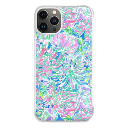 Colourful Floral Painting Phone Case for iPhone 13