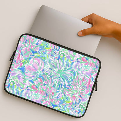 Colourful Floral Painting MacBook Case