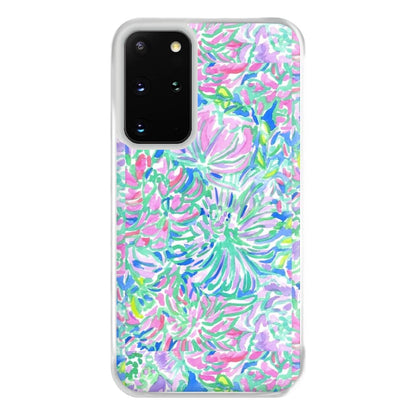 Colourful Floral Painting Phone Case for Galaxy S20 Plus