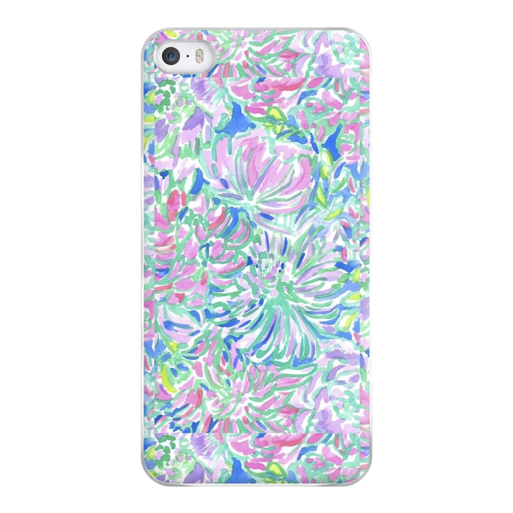 Colourful Floral Painting Phone Case for iPhone 5 / 5s / SE 2016