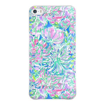 Colourful Floral Painting Phone Case for iPhone 5 / 5s / SE 2016