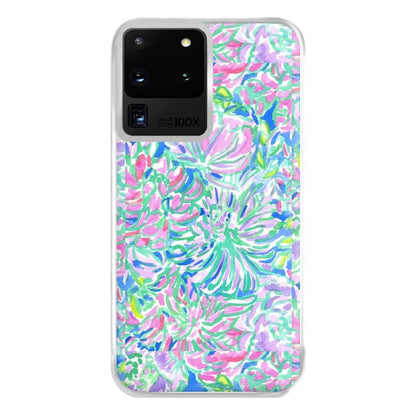 Colourful Floral Painting Phone Case for Galaxy S20 Ultra