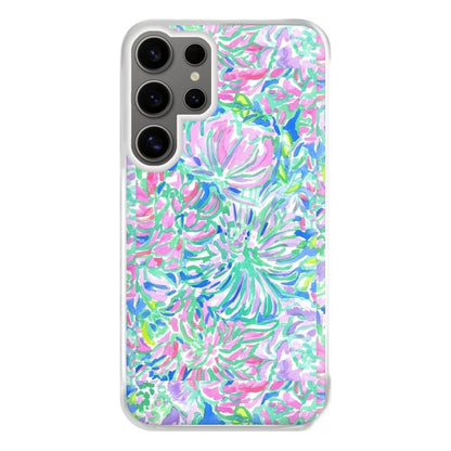 Colourful Floral Painting Phone Case for Galaxy S24 Ultra