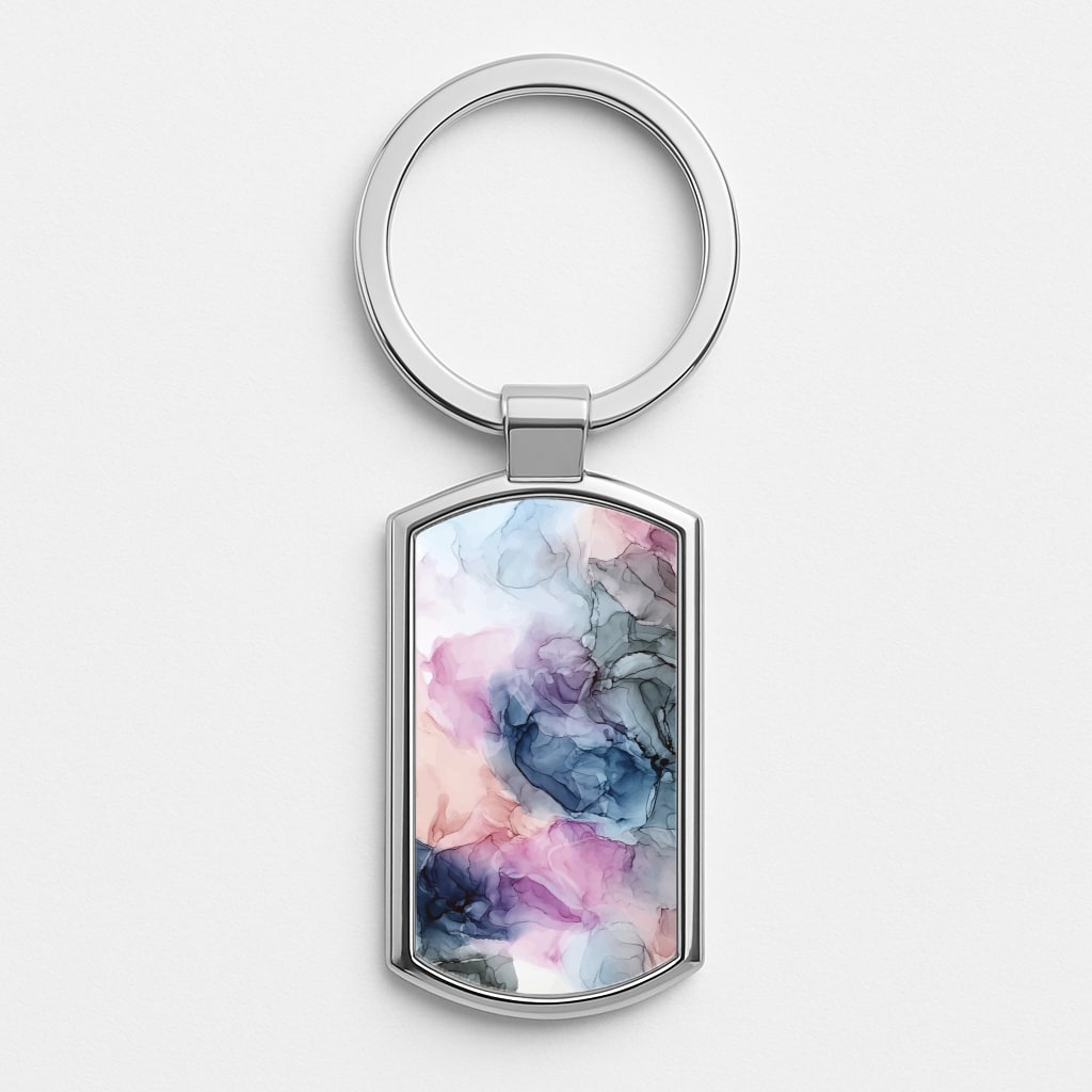 Colourful Eclipse Luxury Keyring