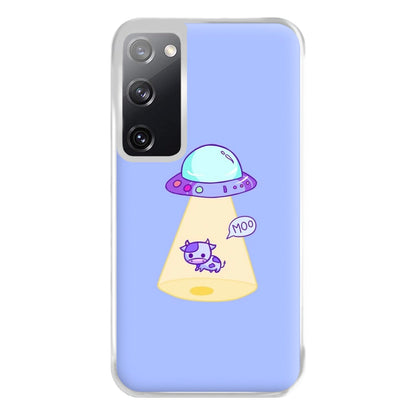 Cow Abduction Phone Case for Galaxy S20