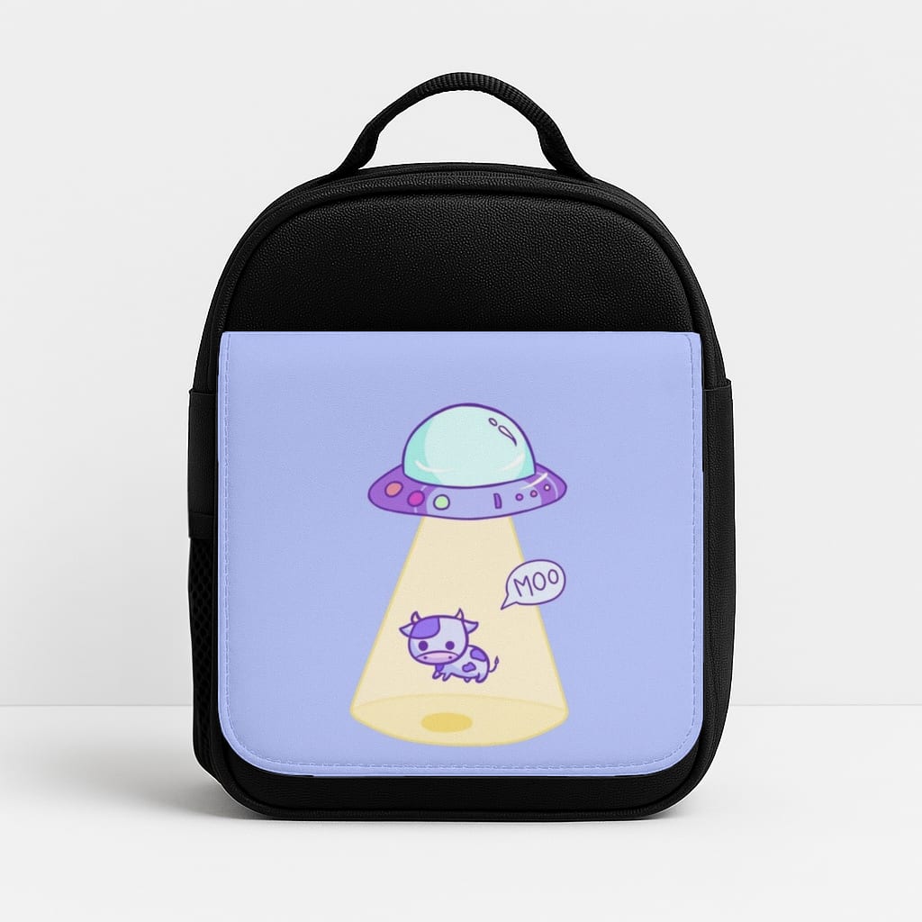 Cow Abduction Insulated Lunchbox