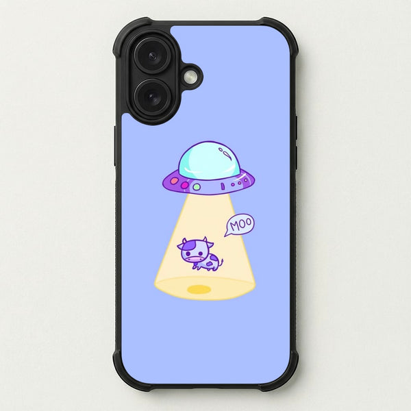 Cow Abduction Phone Case — Bumper case
