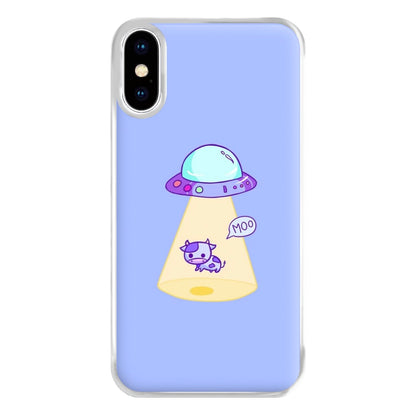 Cow Abduction Phone Case for iPhone XS Max