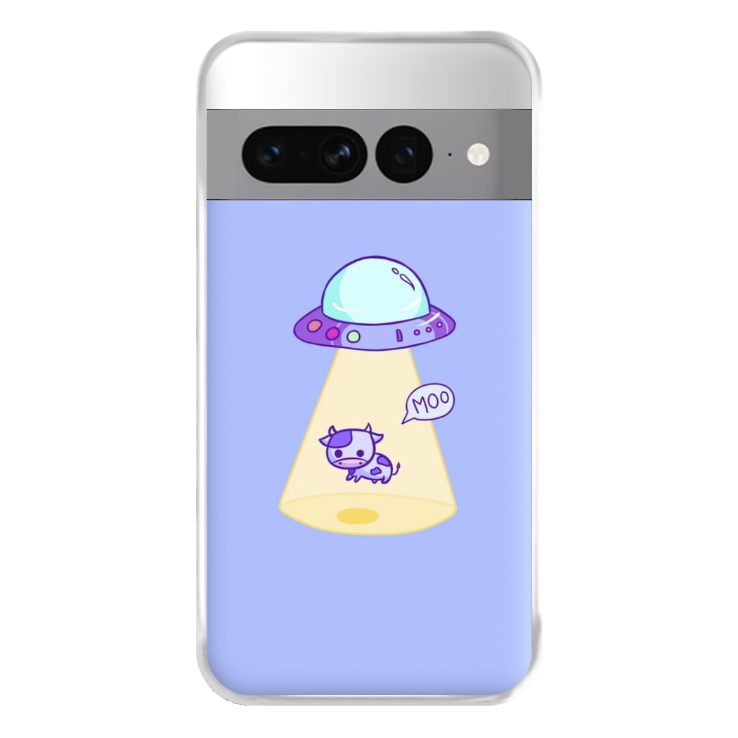 Cow Abduction Phone Case for Google Pixel 7 Pro