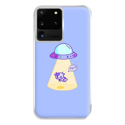 Cow Abduction Phone Case for Galaxy S20 Ultra