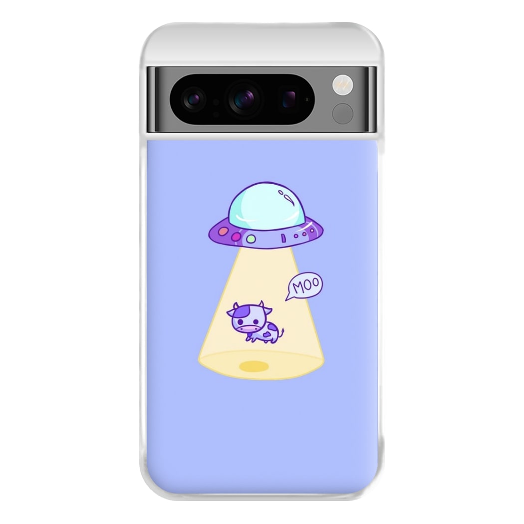 Cow Abduction Phone Case for Google Pixel 8 Pro