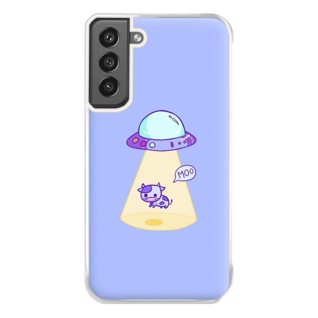 Cow Abduction Phone Case for Galaxy S21FE