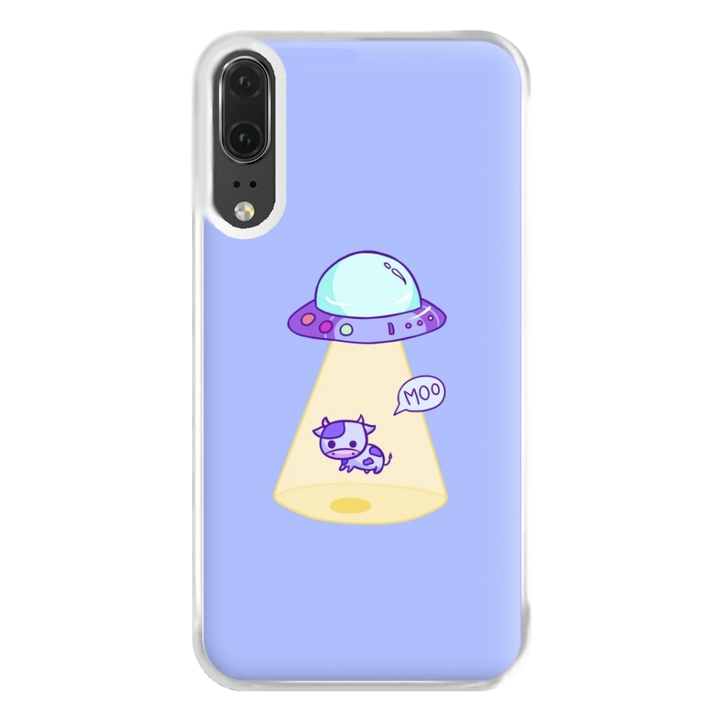 Cow Abduction Phone Case for Huawei P20