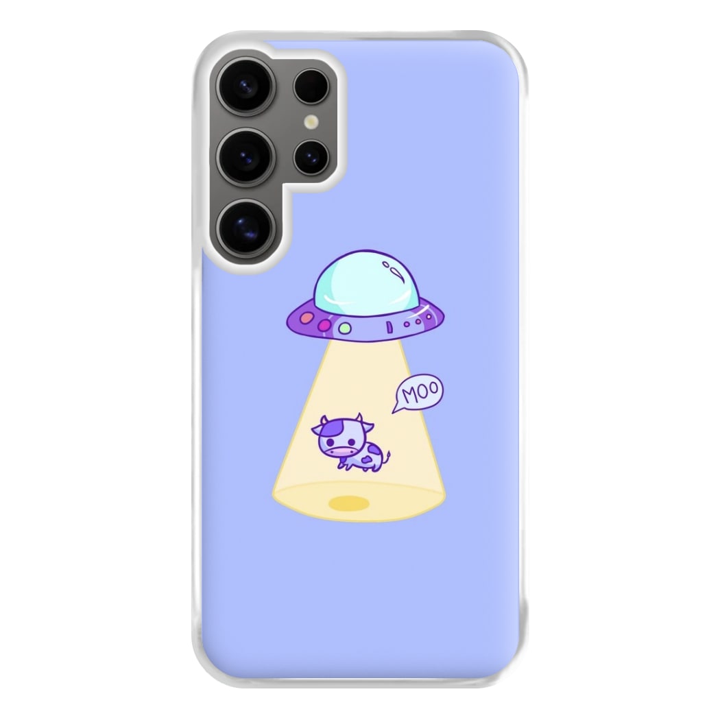 Cow Abduction Phone Case for Galaxy S24 Ultra