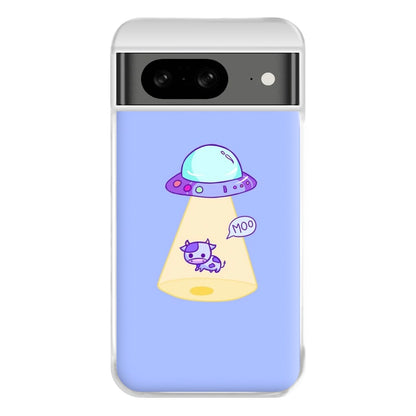 Cow Abduction Phone Case for Google Pixel 8