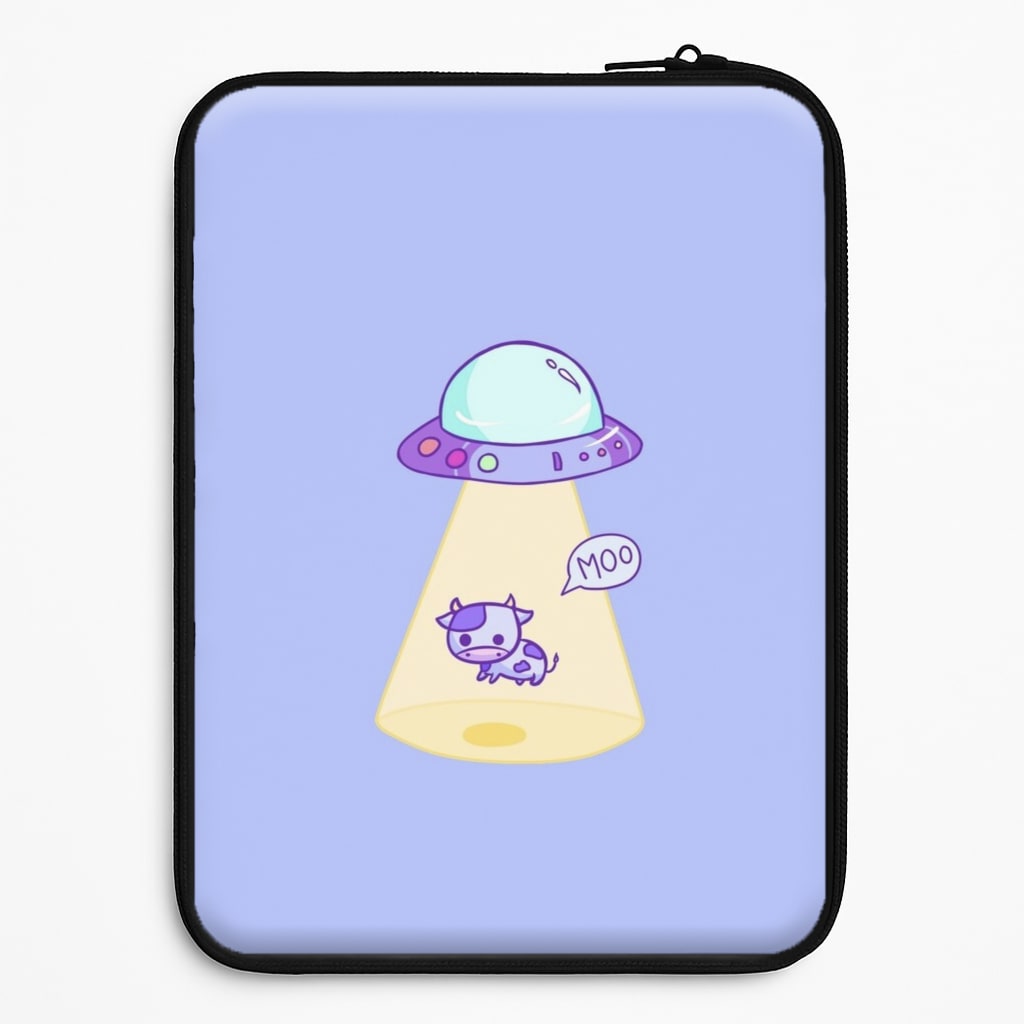 Cow Abduction Laptop Sleeve