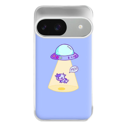 Cow Abduction Phone Case for Google Pixel 9 / 9 Pro