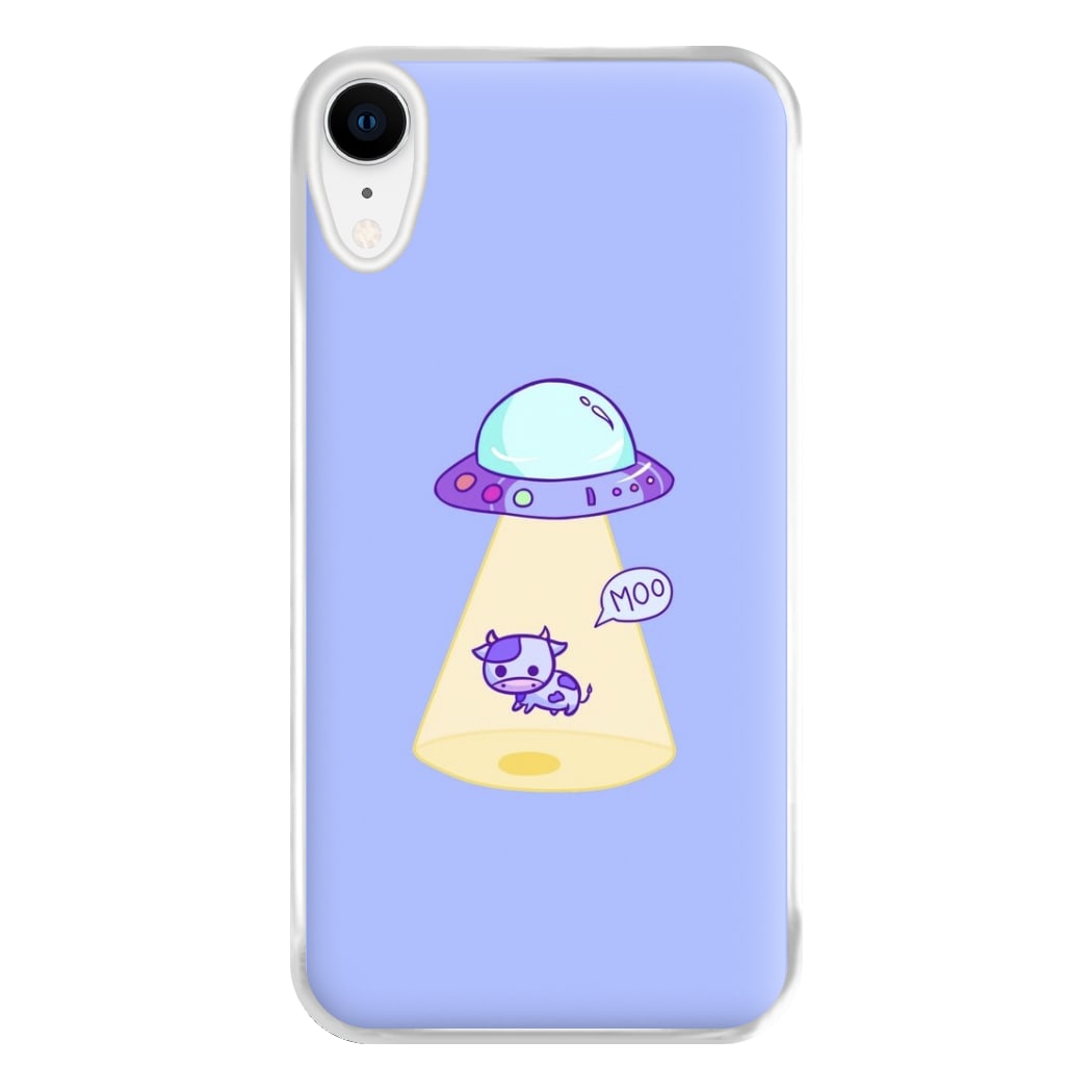 Cow Abduction Phone Case for iPhone XR