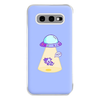 Cow Abduction Phone Case for Galaxy S10e