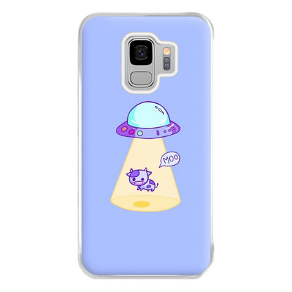 Cow Abduction Phone Case for Galaxy S9 Plus