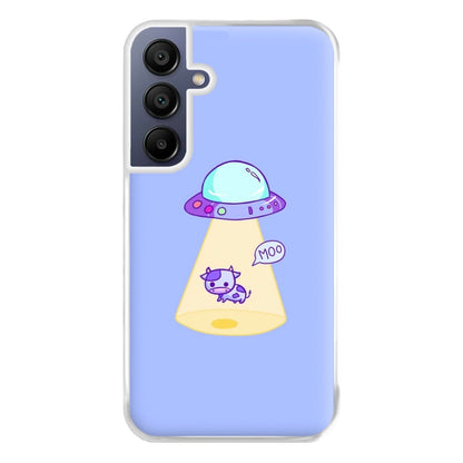 Cow Abduction Phone Case for Galaxy A16