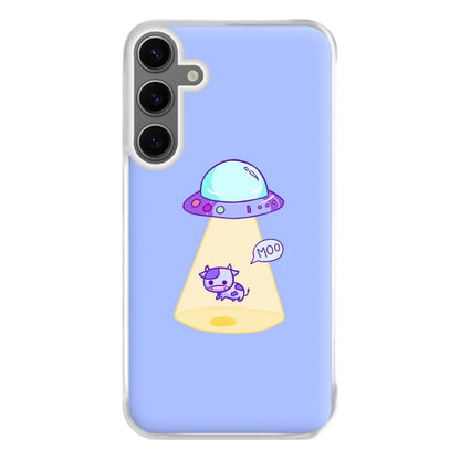 Cow Abduction Phone Case for Galaxy S24FE