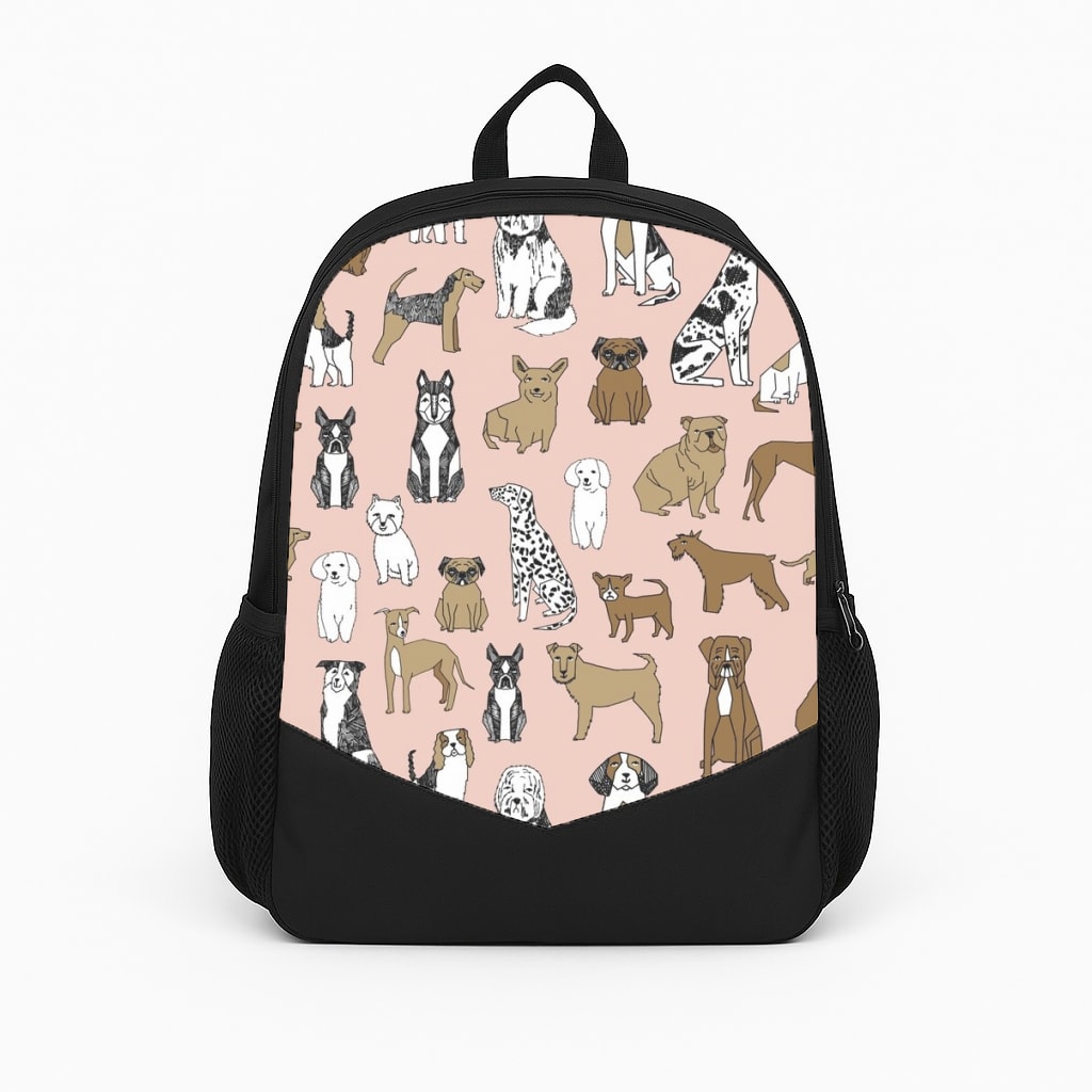 Dog Breeds - Animal Pattern Backpack