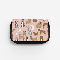 Dog Breeds - Animal Pattern Pencil Case