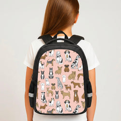 Dog Breeds - Animal Pattern Backpack