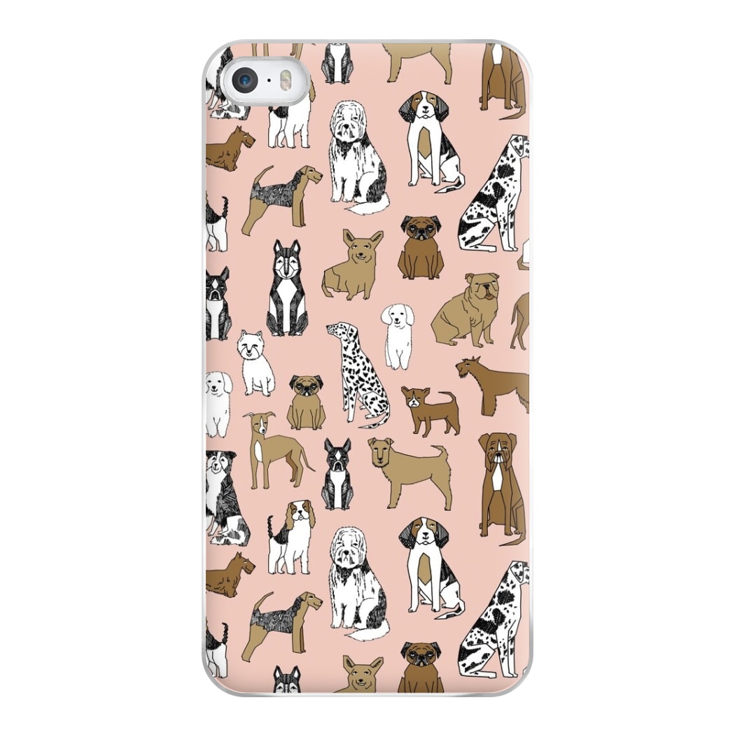 Dog Breeds - Animal Pattern Phone Case for iPhone 5 / 5s / SE 2016