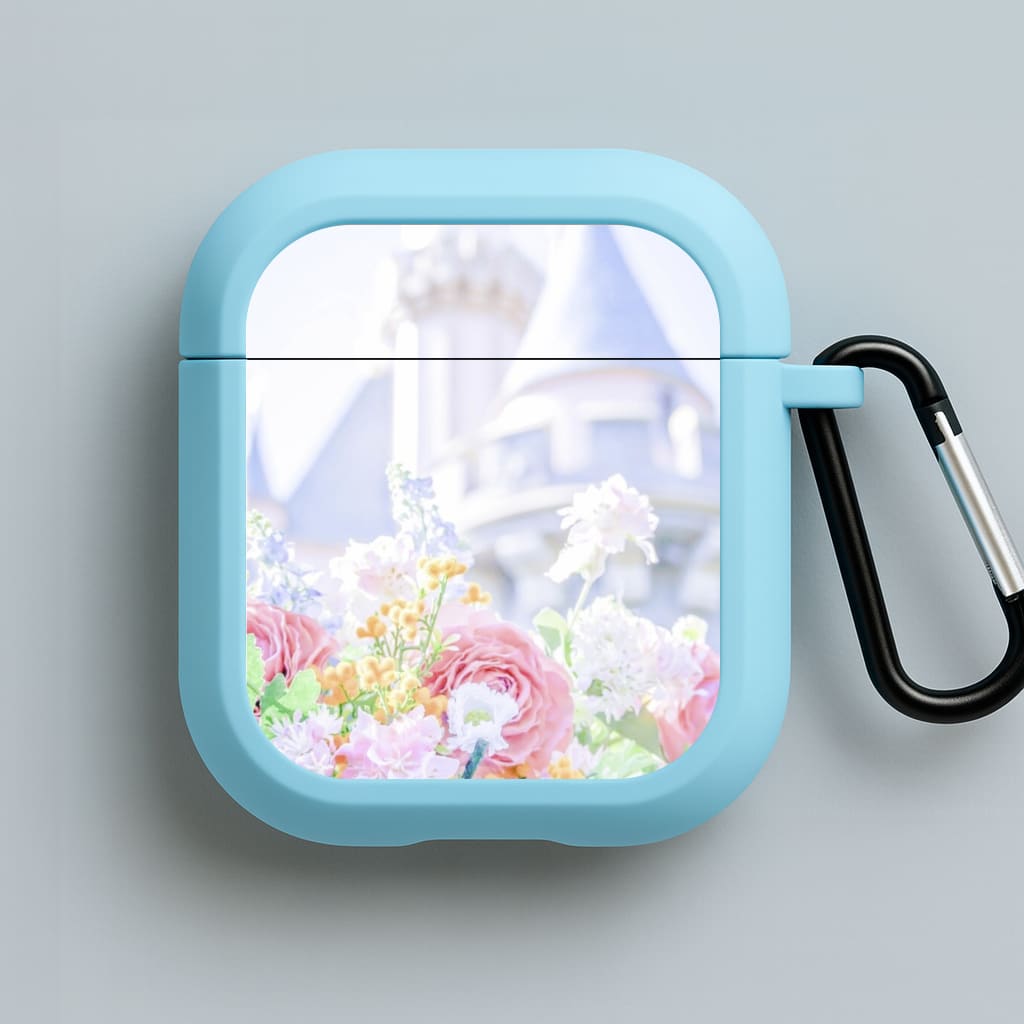 Springtime Disney Blue AirPods Case