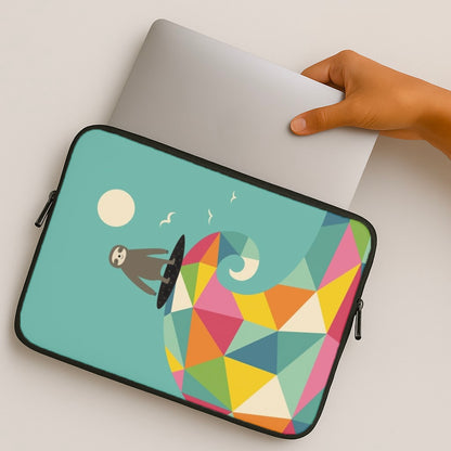 Surfing Sloth MacBook Case