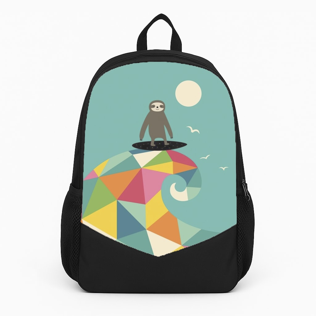 Surfing Sloth Backpack