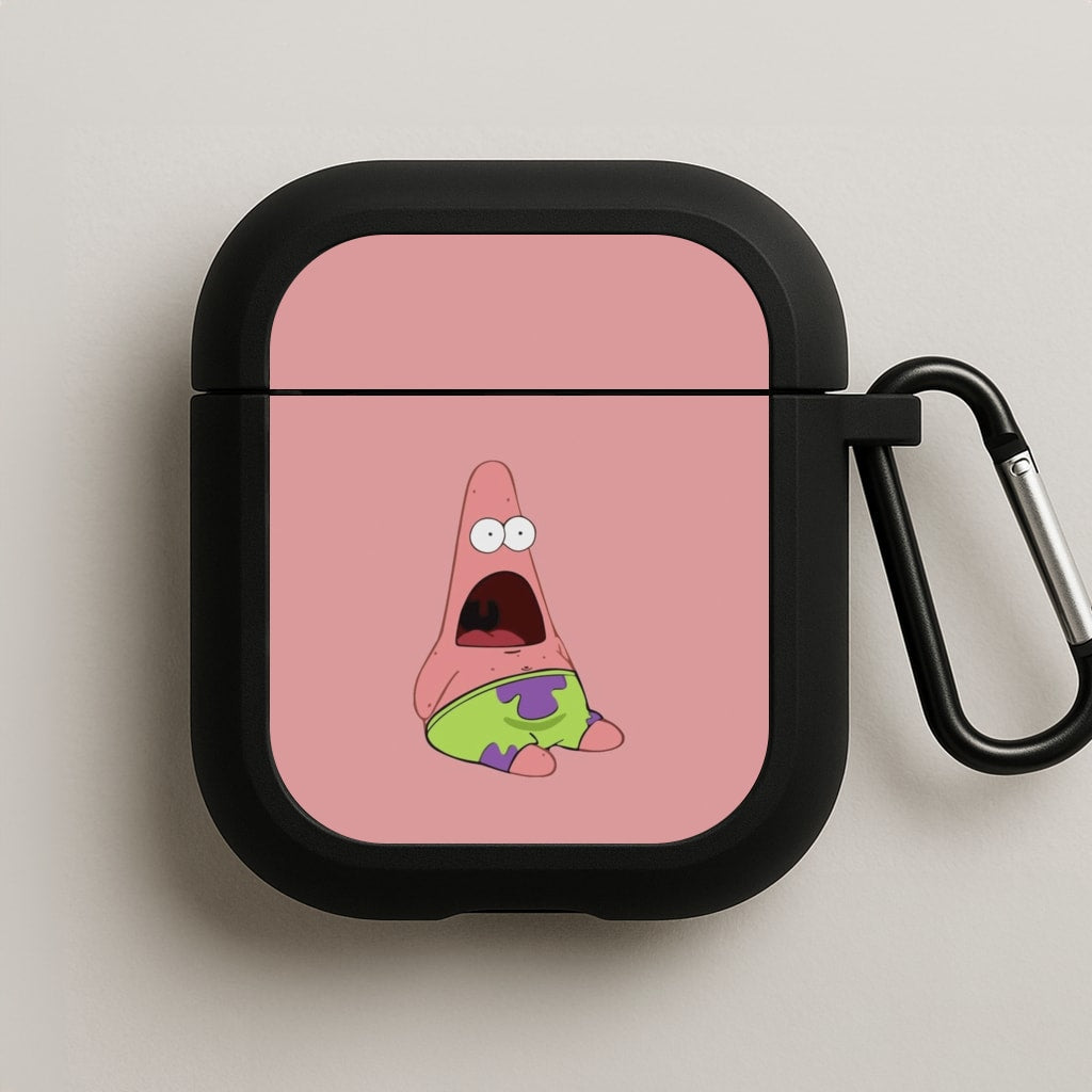 Surprised Patrick AirPods Case