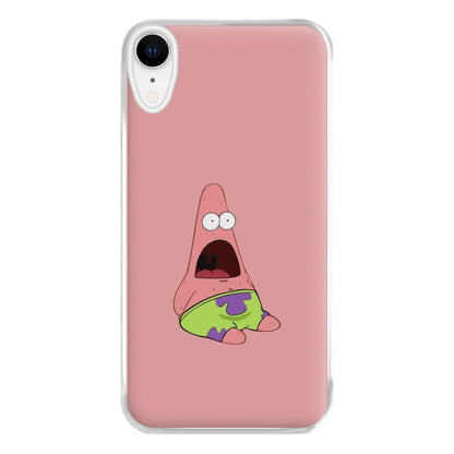 Surprised Patrick Phone Case for iPhone XR