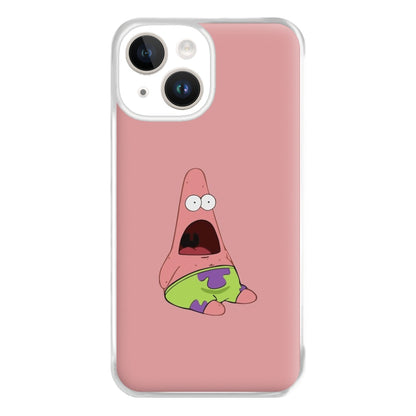 Surprised Patrick Phone Case for iPhone 14