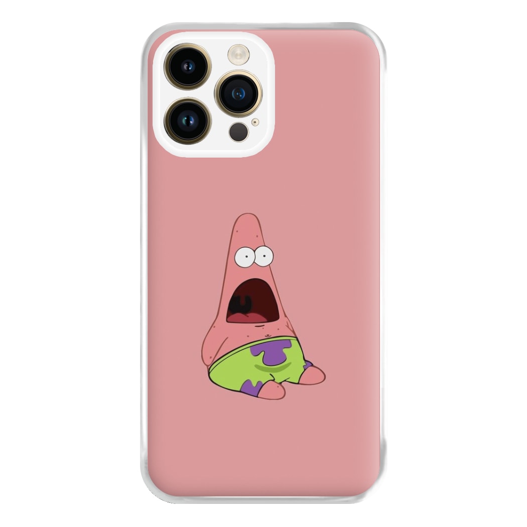 Surprised Patrick Phone Case for iPhone 14 Pro Max