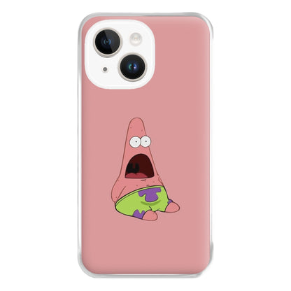 Surprised Patrick Phone Case for iPhone 14 Plus