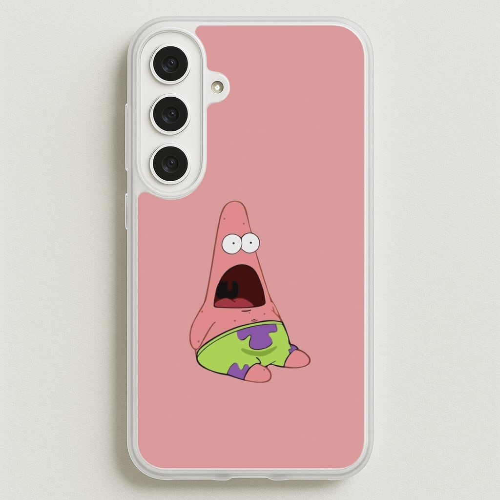 Surprised Patrick Phone Case for Galaxy S25FE