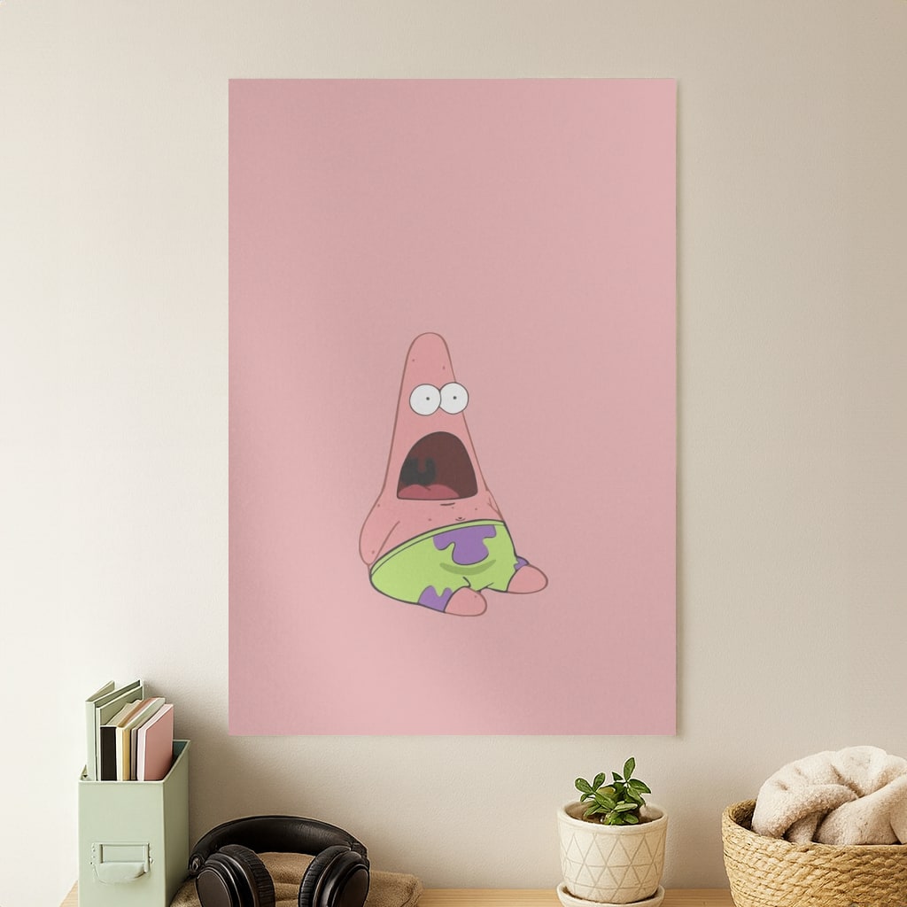 Surprised Patrick Poster
