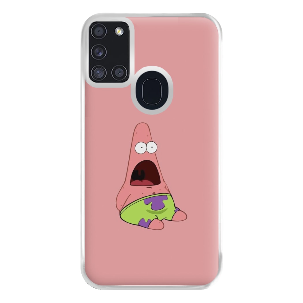 Surprised Patrick Phone Case for Galaxy A21s