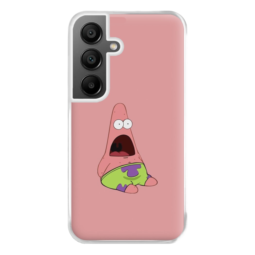 Surprised Patrick Phone Case for Galaxy A55