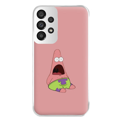 Surprised Patrick Phone Case for Galaxy A33