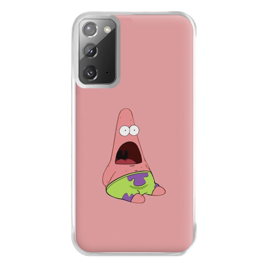 Surprised Patrick Phone Case for Galaxy Note 20 Ultra