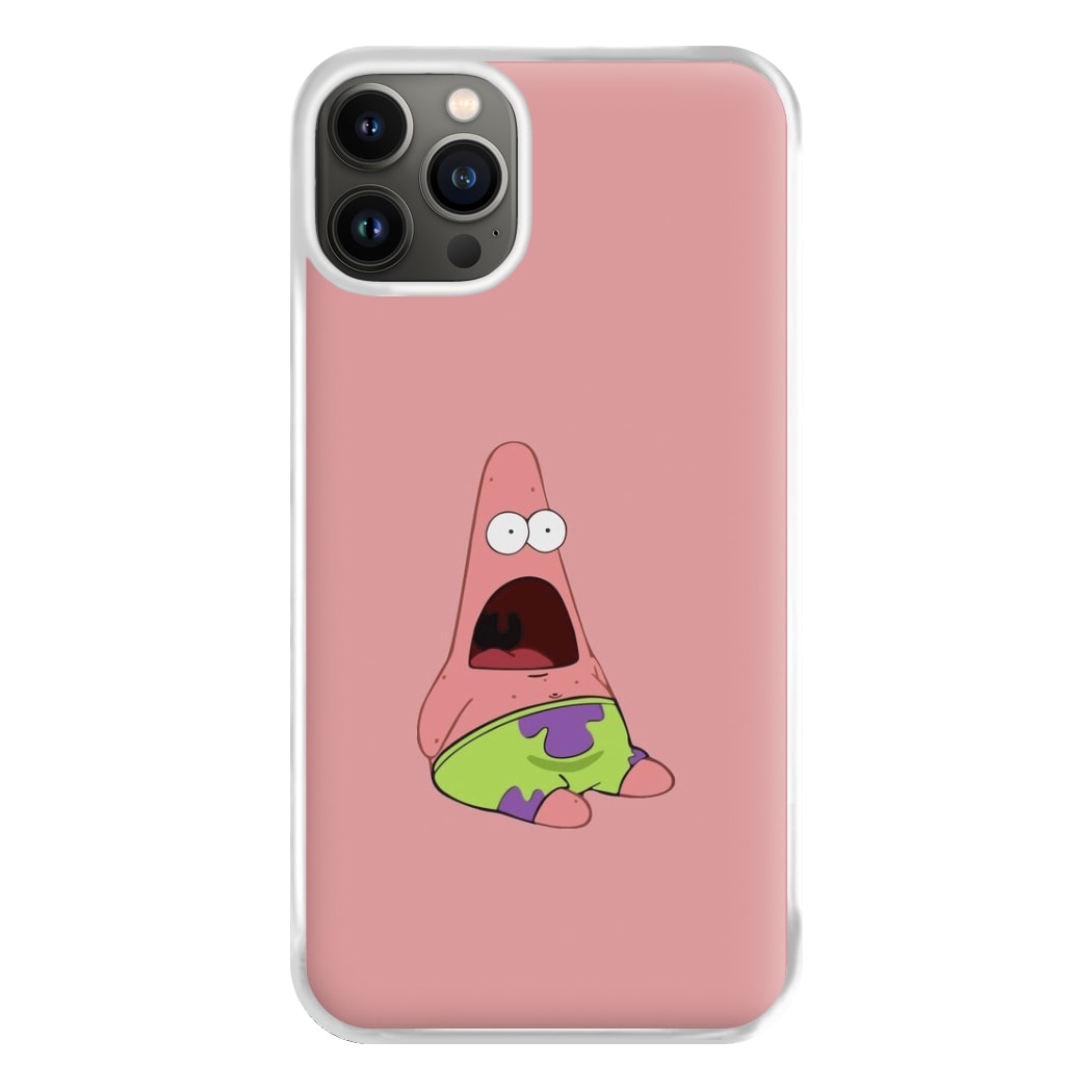 Surprised Patrick Phone Case for iPhone 13