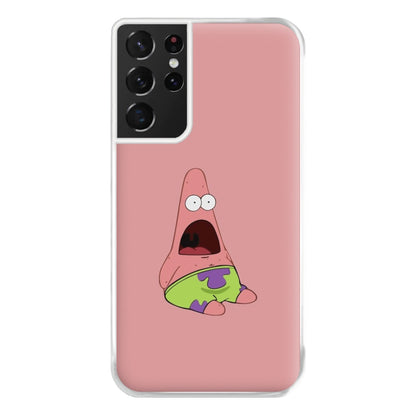 Surprised Patrick Phone Case for Galaxy S21 Ultra