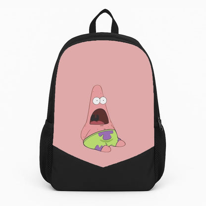 Surprised Patrick Large Backpack