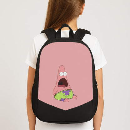 Surprised Patrick Large School Bag