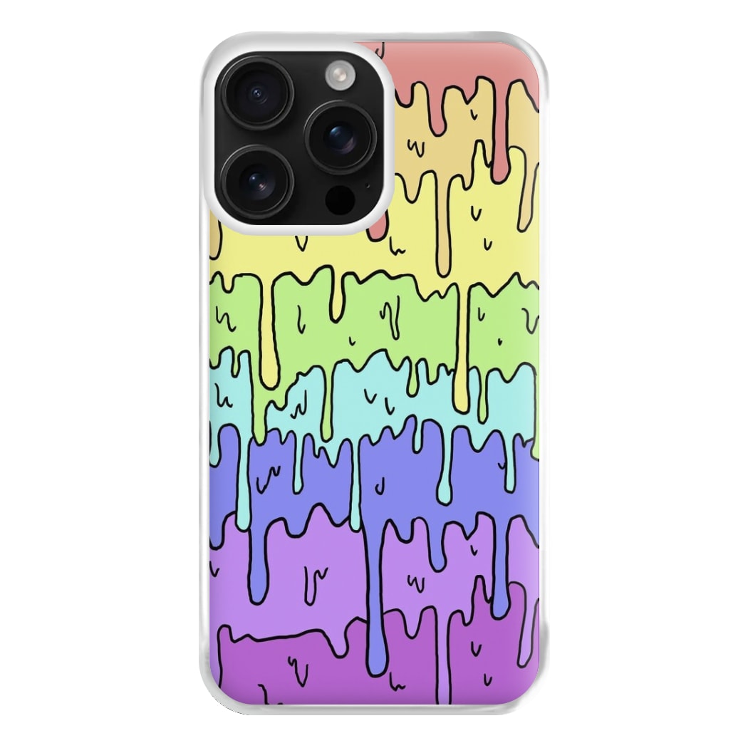 Dripping Rainbow Phone Case