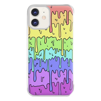 Dripping Rainbow Phone Case for iPhone 11